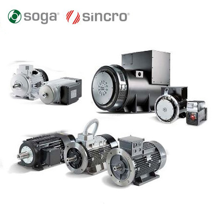 意大利SOGA电机，sincro发电机